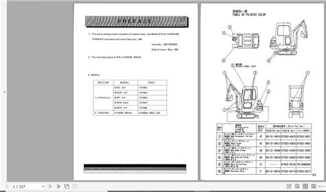 yanmar mini excavator operators manual|yanmar excavator parts catalog.